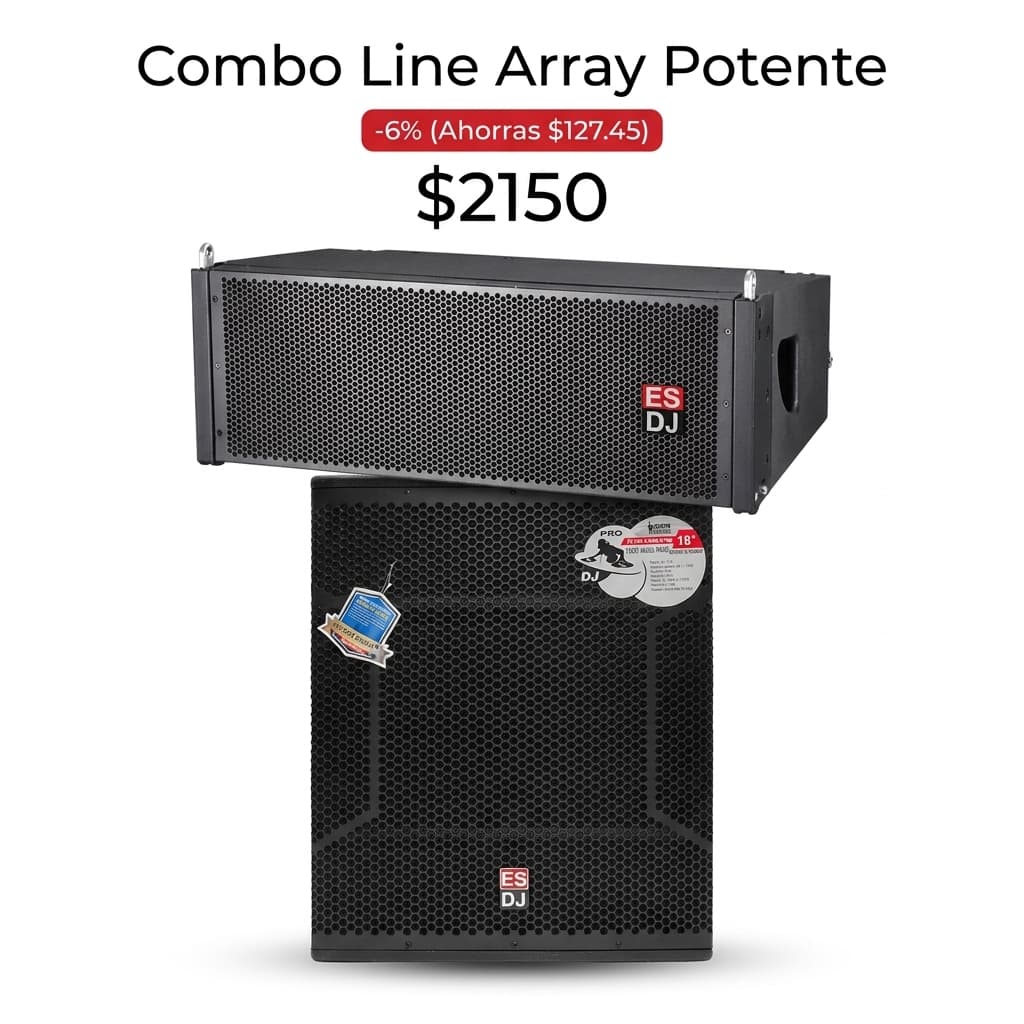Combo Line Array Potente