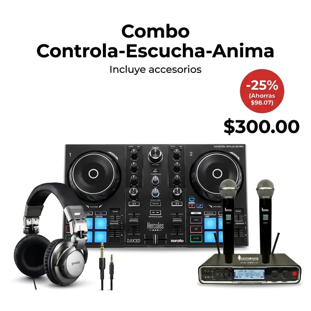 Combo Controla-Escucha-Anima