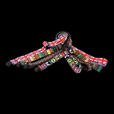CORREA PARA UKELELE, LONGITUD MAXIMA 55.88CM, POLIPROPILENO EN VARIOS DISEÑOS