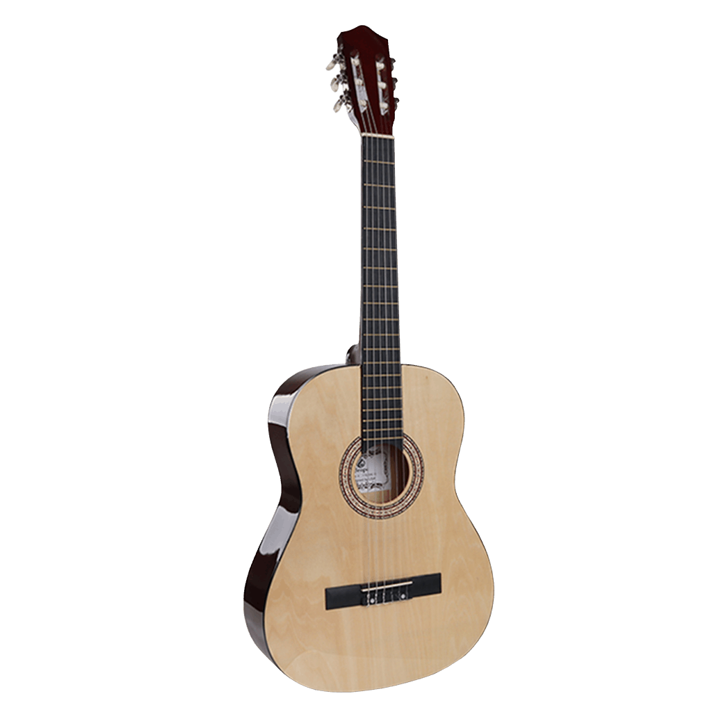 Guitarras Clásica Modelo Estándar  , Abeto   , Tilo  , Color Natural  , Estuche y Cuerdas  , ENGLAND LEGENDS EL-GC 02 NT