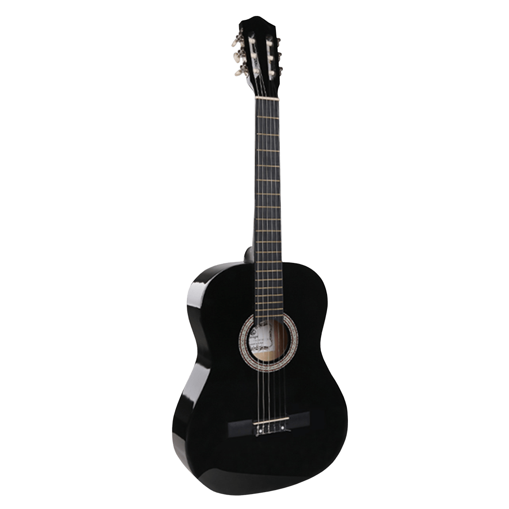 Guitarras Clásica Modelo Estándar  , Abeto   , Tilo  , Color Negro   , Estuche y Cuerdas  , ENGLAND LEGENDS EL-GC 02 NG