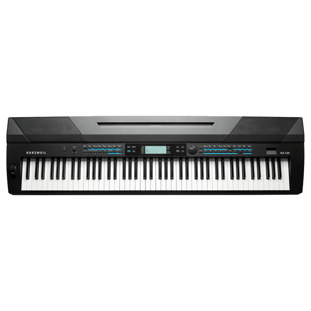 Teclado 88 NH (Acción Natural contrapesada)  , Polifonía 128 Voces  , KURZWEIL KA-120 LB