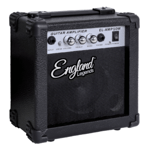 Combo Amplificador-Gabinete  , 10 W, Treble - Bass  , ENGLAND LEGENDS EL-AMP10W