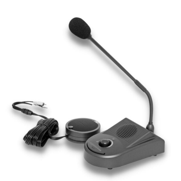 Micrófono Pro Cuello de Ganso para Sistema de Intercomunicación de 2 vías, AVL LEADER VPA20