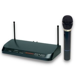 Micrófono Pro Inalámbrico UHF Monocanal de Frecuencia Fija, SEKAKU WR-802DV-SUT-801 FREC 864.30 MHZ