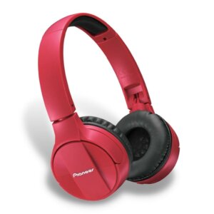 DJ Profesional Audífono Pro Estéreo Dinámico de Diadema Plegable Bluetooth, PIONEER SEMJ553BT-R