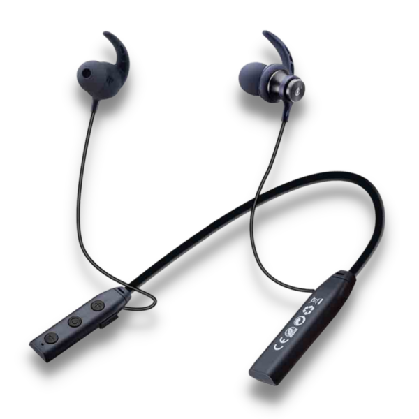 Audífono Bluetooth Estéreo Cuello Deportivo Magnéticos , MTK C4542 NEGRO