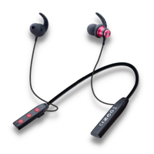 Audífono Bluetooth Estéreo Cuello Deportivo Magnéticos , MTK C4542 ROJO