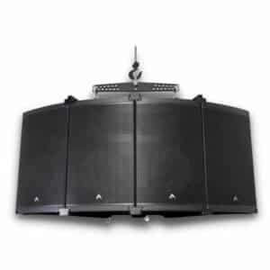 Caja Activa Line Array Curvatura Constante 12 Pulg, Clase D con SMPS, 1200 W.