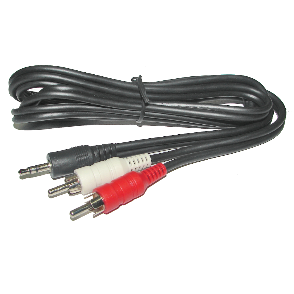 Cable de Audio 2 Plug RCA a Plug 3.5mm 12m en Ecuador