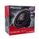 Parlante para Carro Pioneer 10 Pulg, 1200 W Potencia Máxima, 93 dB, PIONEER TS-W261D4