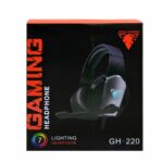 Auricular Gaming Diadema Ajustable , Luz RGB 7 Colores , JEDEL GAMING GH-220