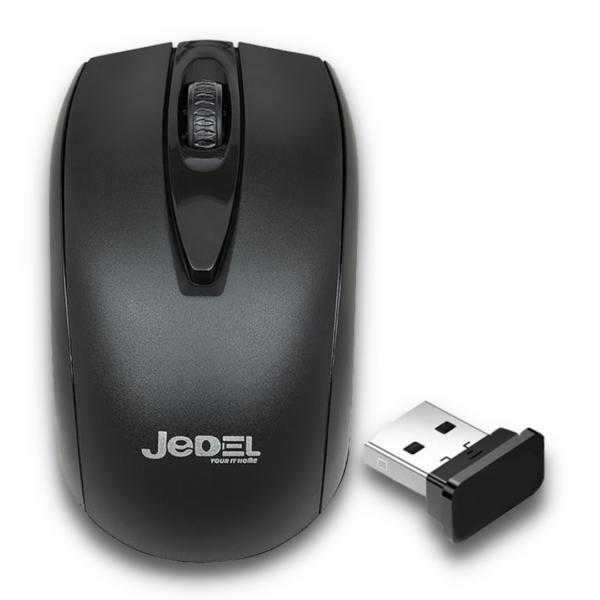 Mouse USB Inalámbrico , JEDEL W450 NEGRO