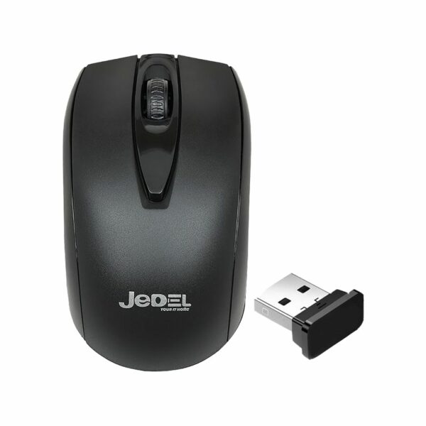 Mouse USB Inalámbrico , JEDEL W450 NEGRO