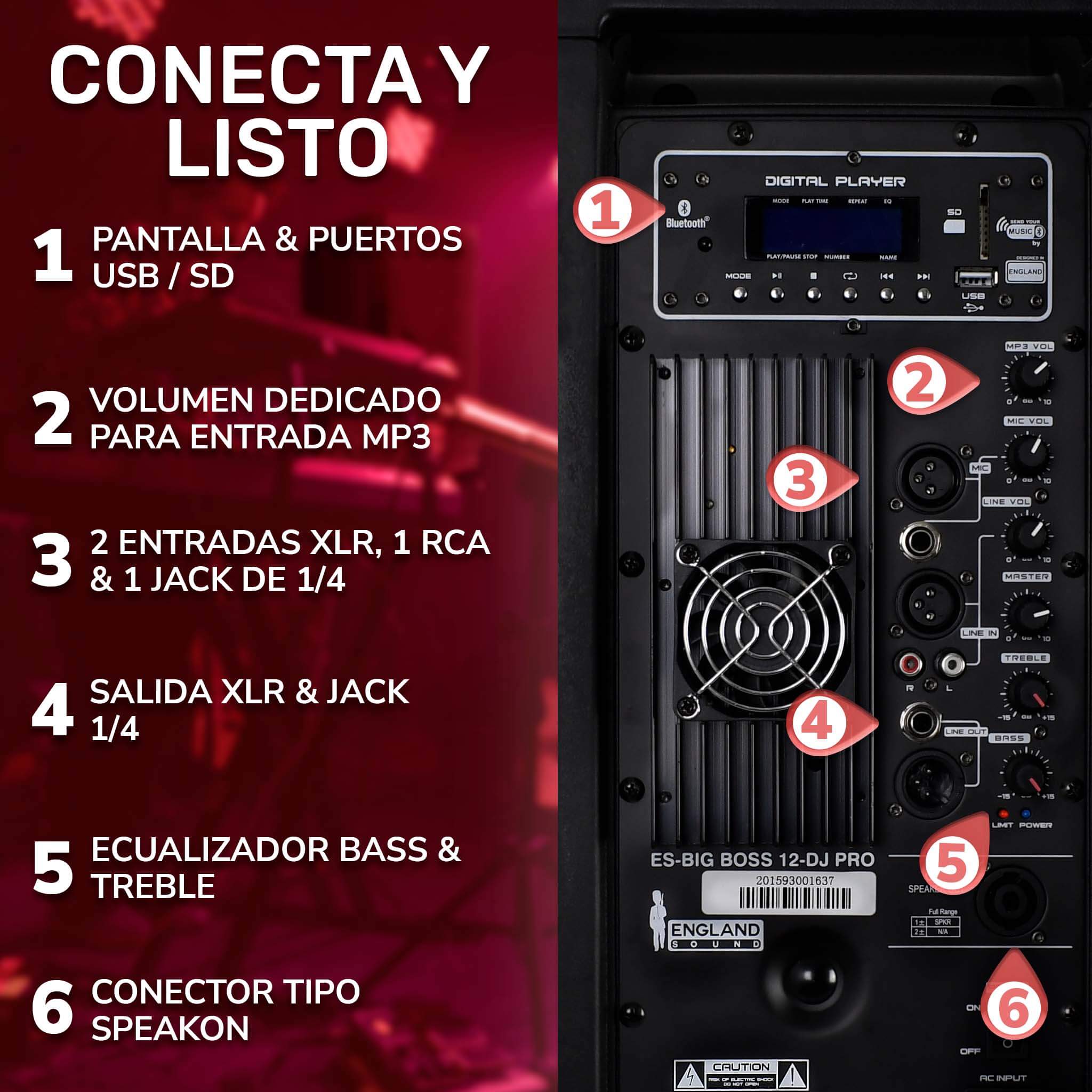 Cable audio 1Jack RCA  Tienda de instrumentos musicales en Guayaquil