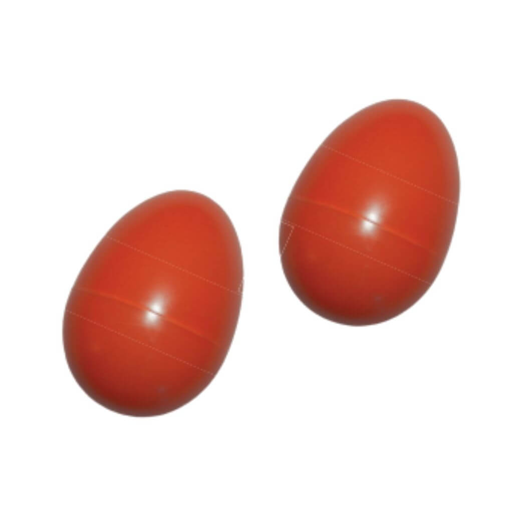 Shaker forma de Huevo varios colores, plástico resistente, diametro 5.5 CM. X 15 CM.
