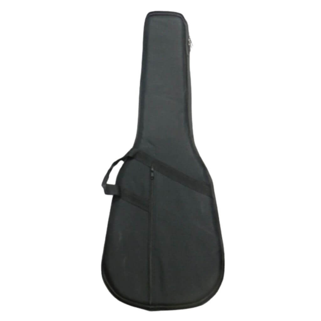 Estuche rigido para Guitarra Clásica de escala 39 PULG., madera recubierta de Polipropileno, color negro