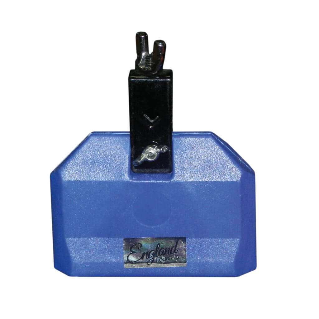 Jam block color azul, de plástico, incluye sujetador ajustable.