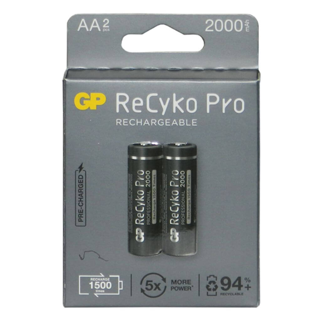 Batería AAA, recargable Recyko 650MAH NIMH, BLISTER X 2PCS